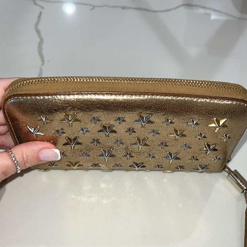 Authentic Jimmy Choo long wallet! Used in good conditions. Please see pictures! - Picture 4 of 9